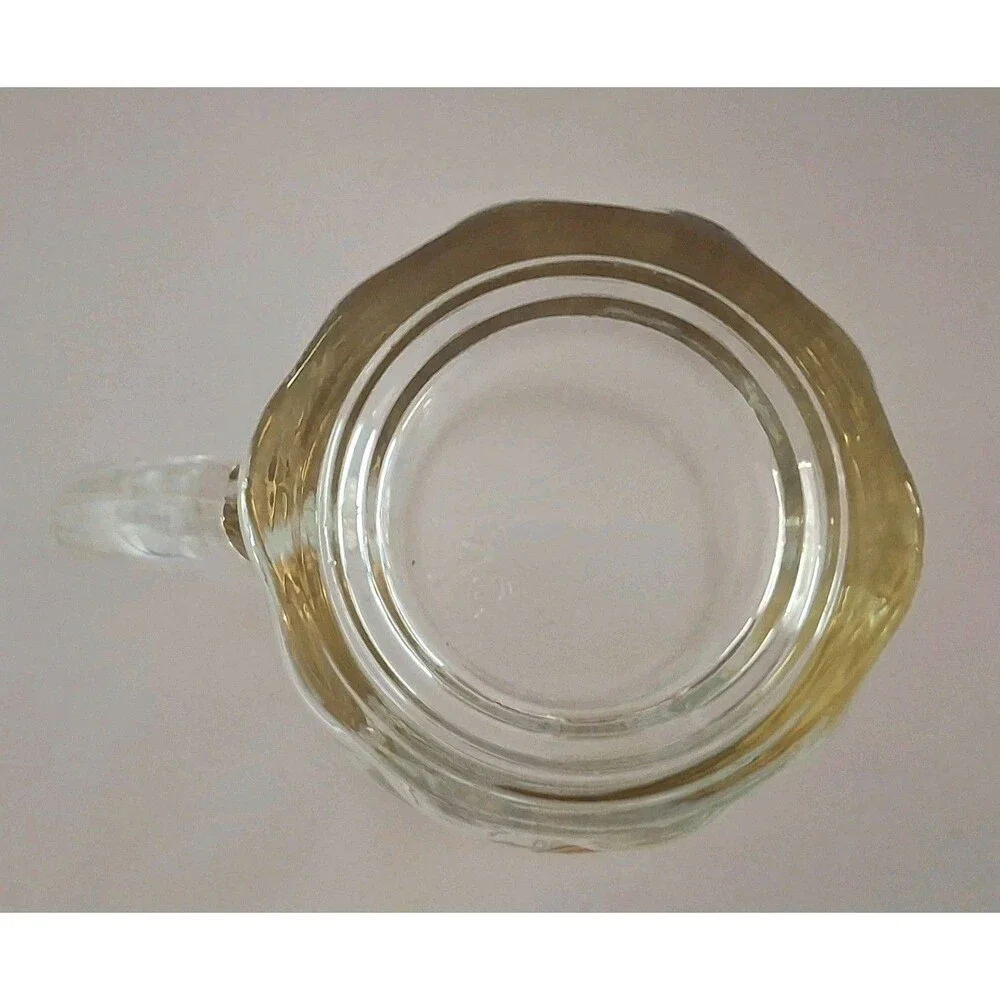 Rare Vtg Solvang California Windmill Souvenir Shot Glass Danish - Themed Gold